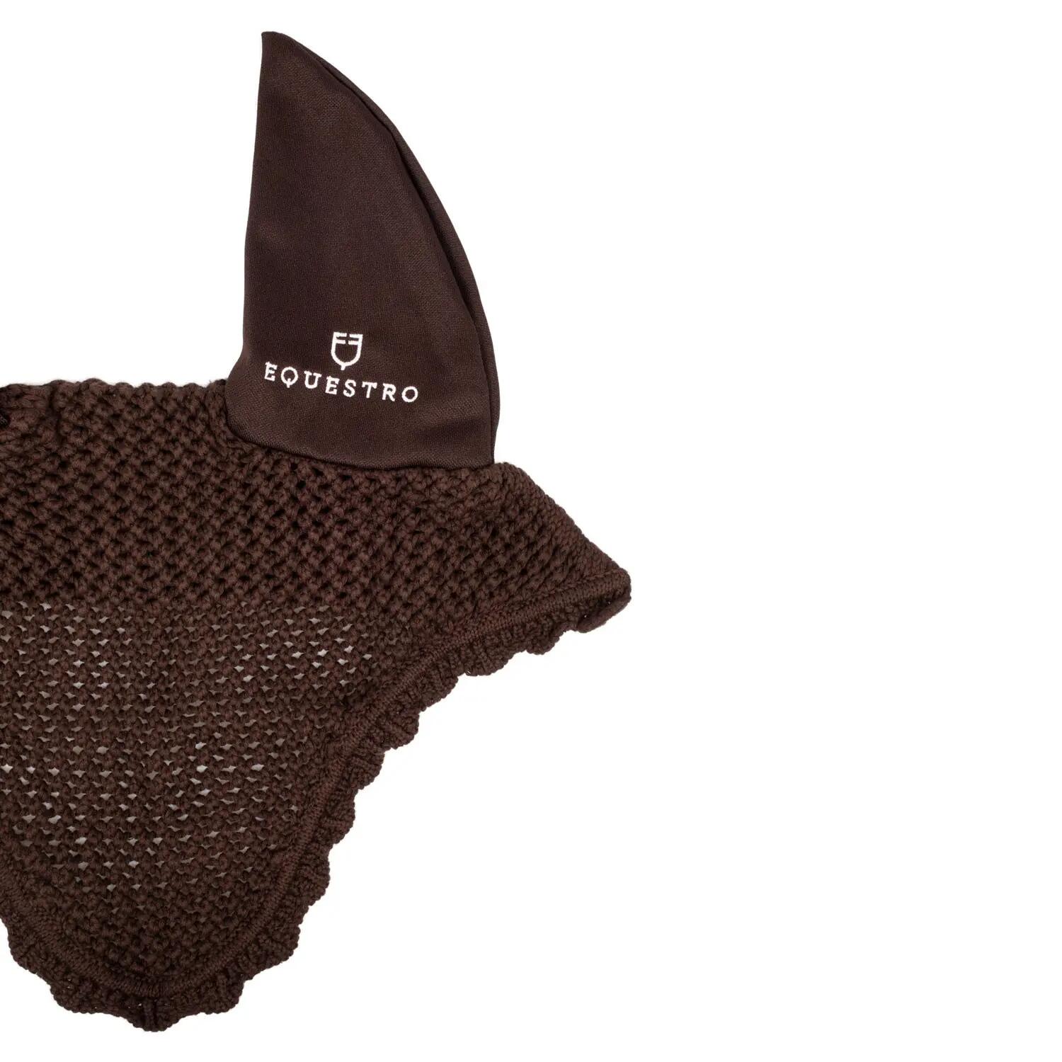 Cuffietta in maglia con orecchie elasticizzate 3/4