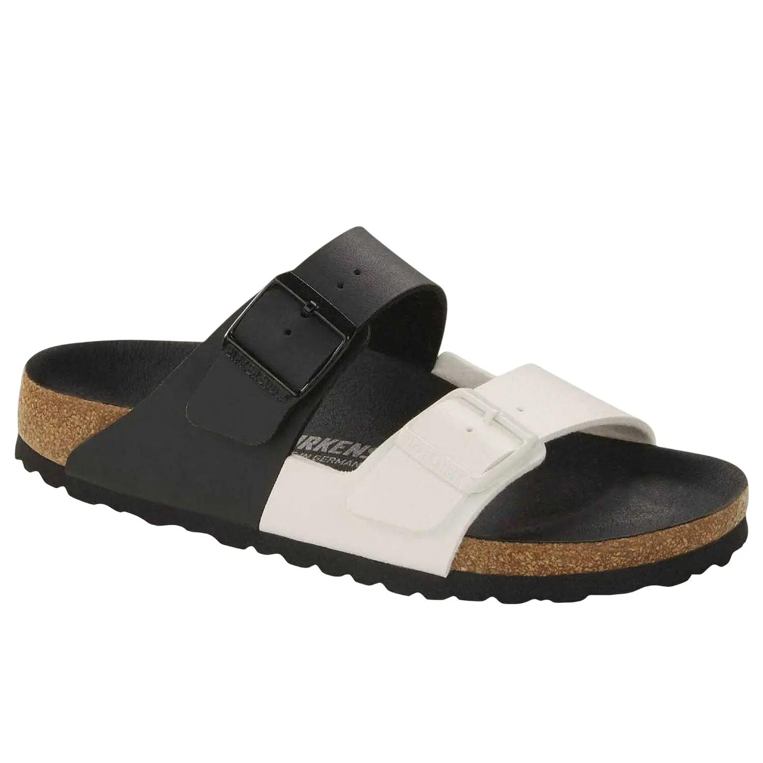 Sandali Diviso Punta Aperta PiattaDonna Birkenstock Arizona Split B Nero 4/4