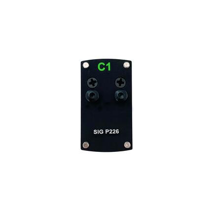 Professor Optiken Adapterplatte für Königssee 1x17x24 und 1x17x28 V2 - SIG P226
