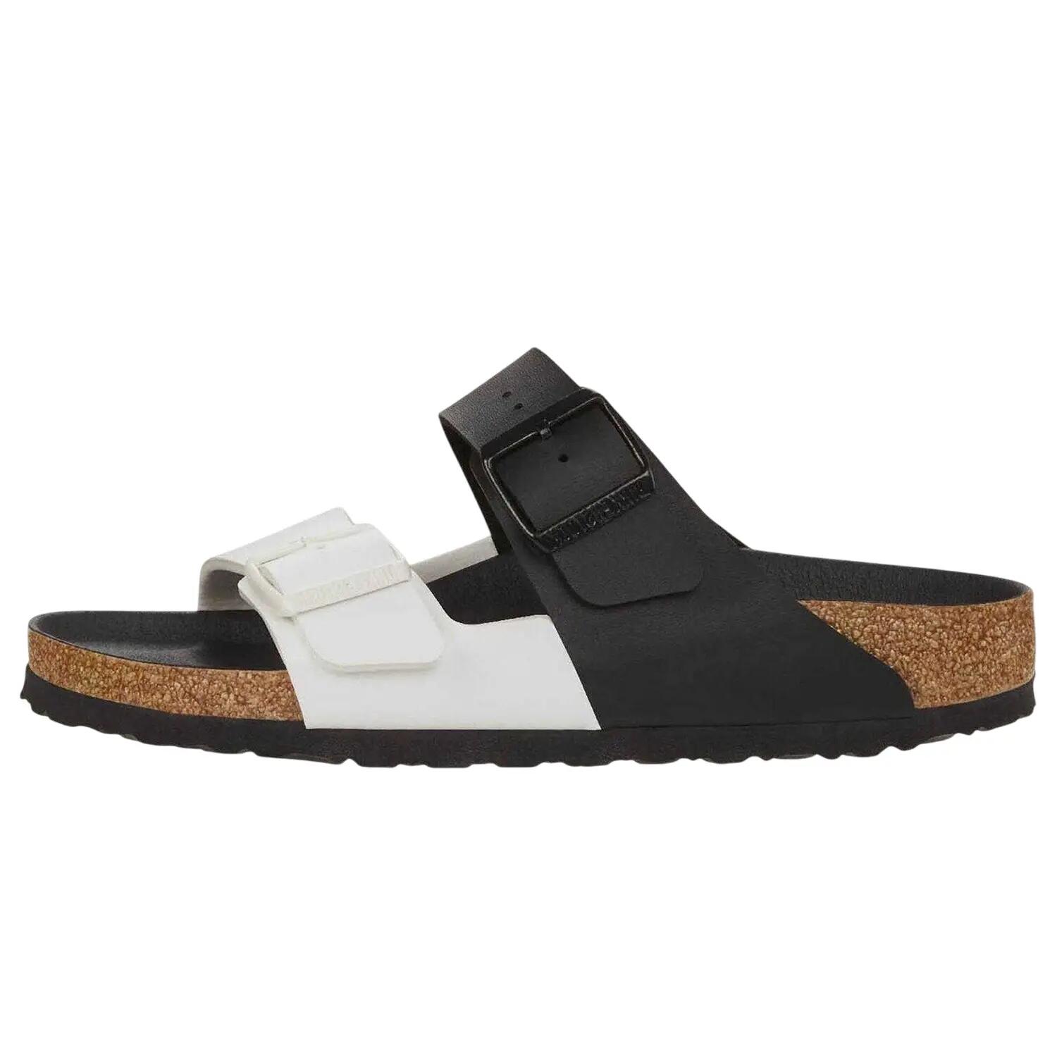 Sandali Diviso Punta Aperta PiattaDonna Birkenstock Arizona Split B Nero 2/4