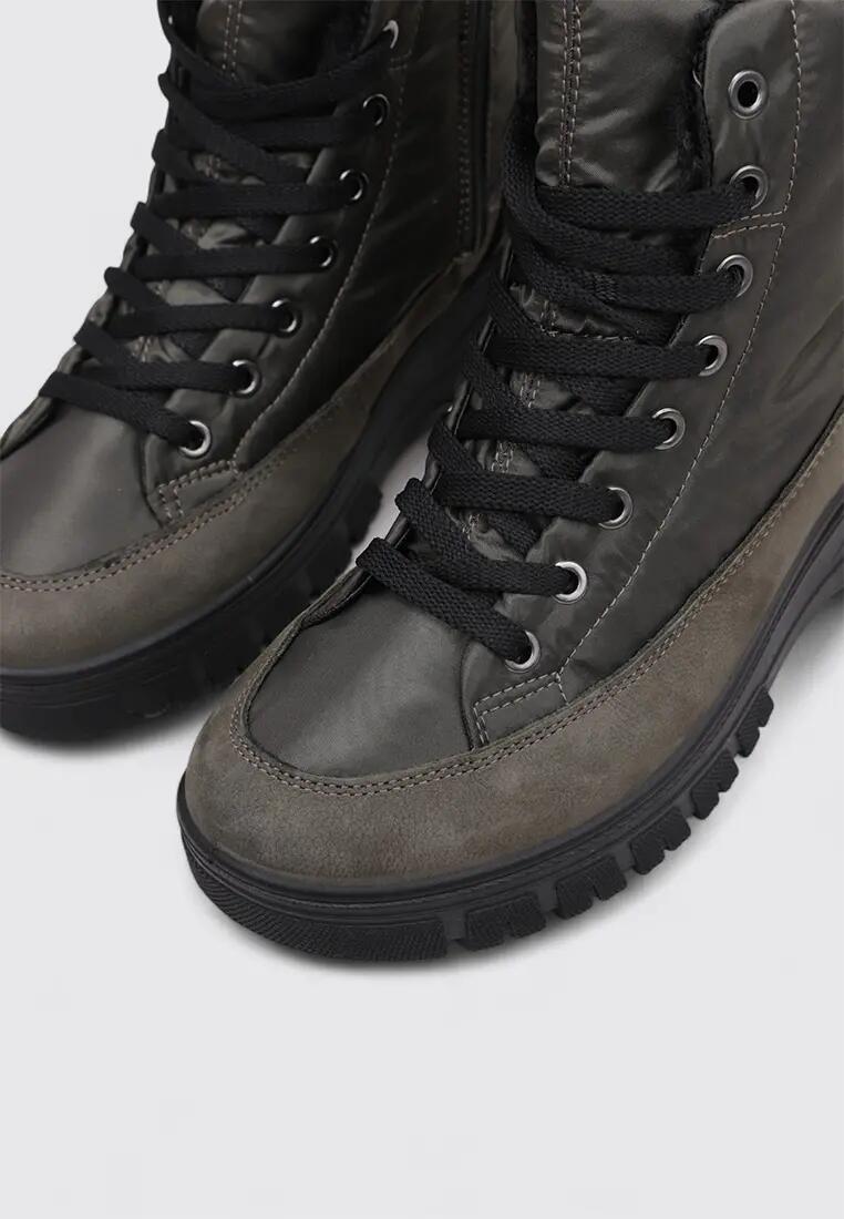 Botas Esquimales Deportivas Mujer Imac 857018/206288  Verd 3/4