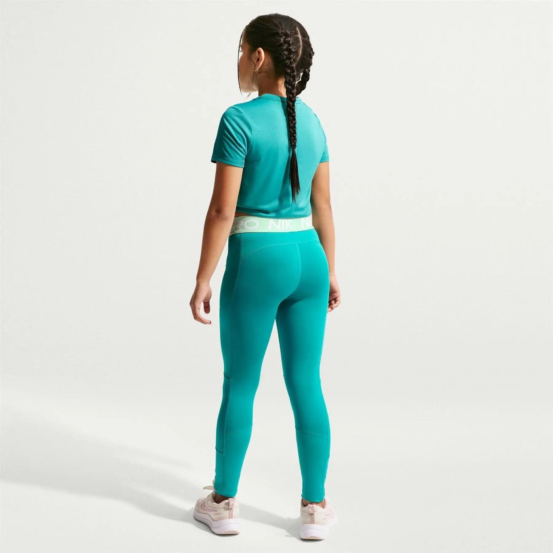 Collant PRO Fille (Turquoise Pastel) 5/5