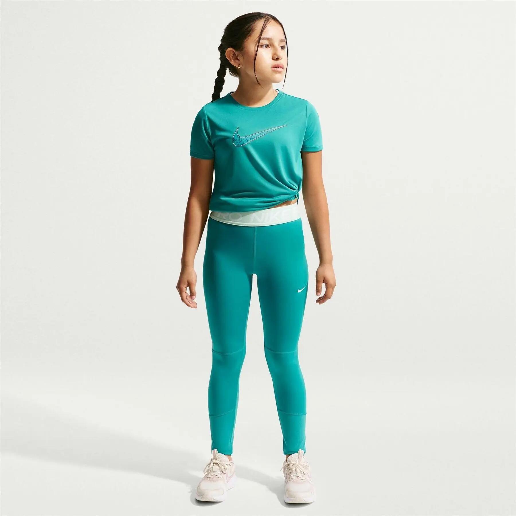 Collant PRO Fille (Turquoise Pastel) 4/5