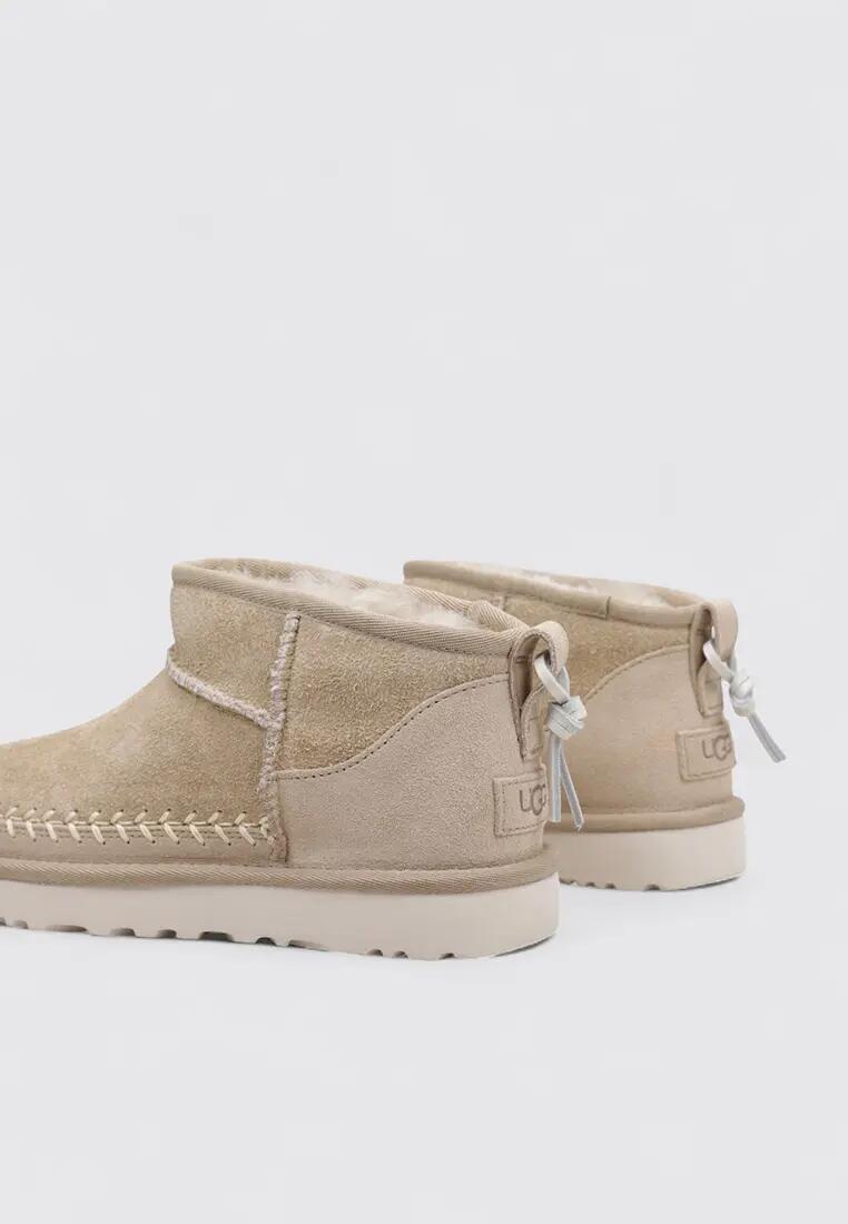 Sandale
Botte esquimau Baskets Femme UGG Classic Ultra Mini Biarritz Taup 4/5