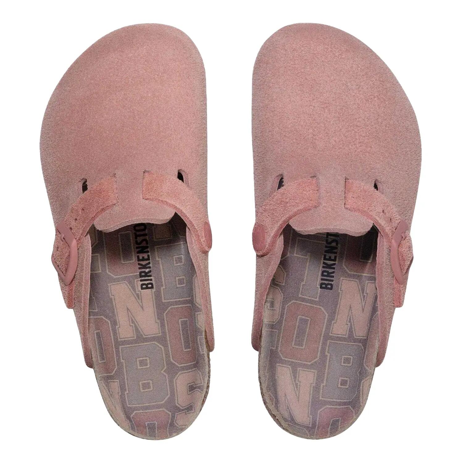 "Boston" Clogs für , Wildleder Kinder Pink 3/3