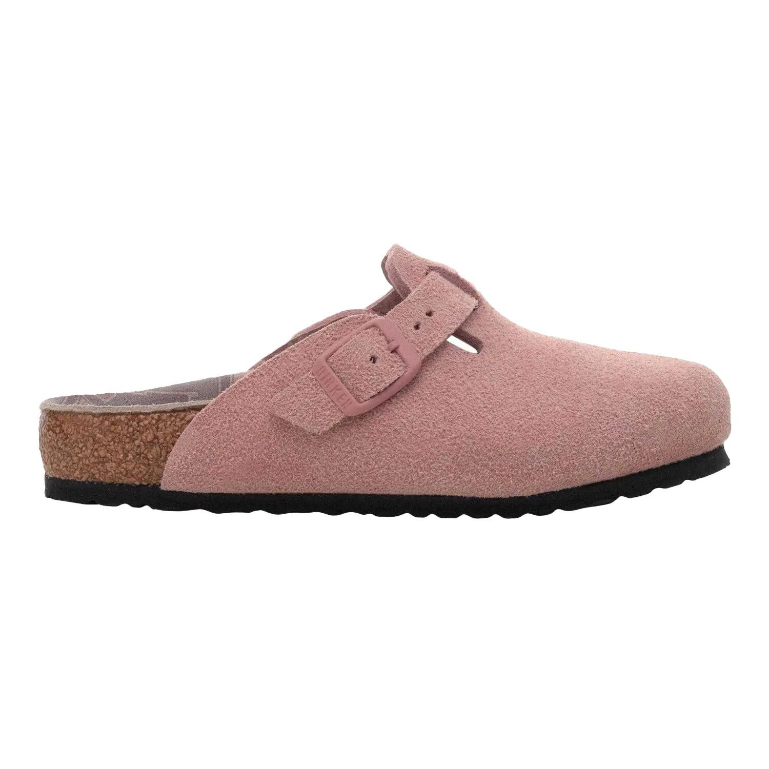 "Boston" Clogs für , Wildleder Kinder Pink 2/3