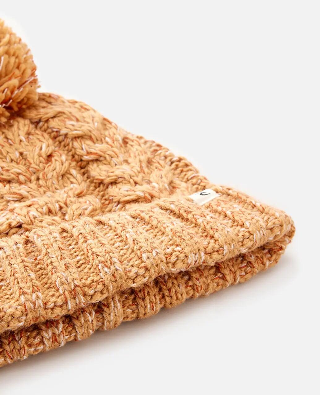 Gorro Mulher Classic Reg Pom Pom - Sand 3/3