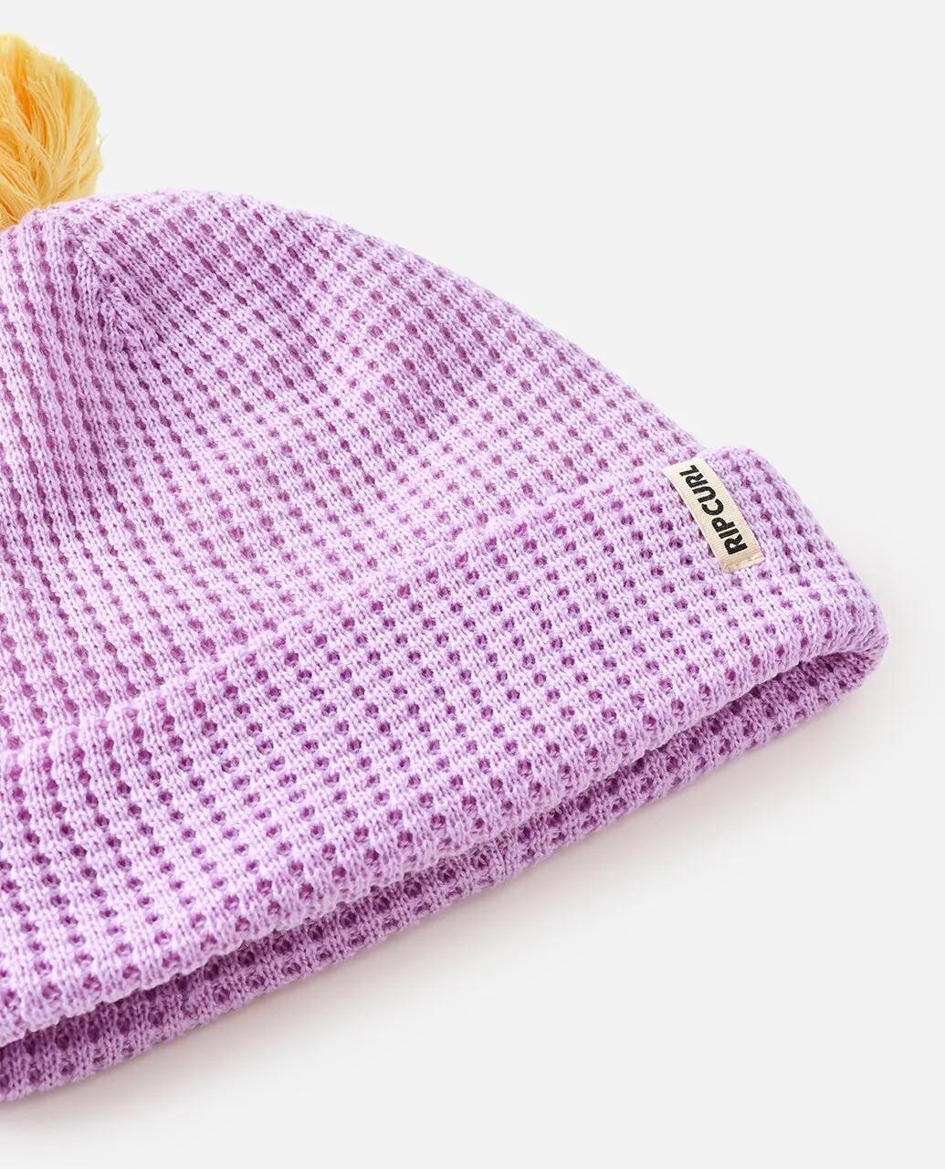 Gorro Niña Anoeta Reg Pom Pom - Lilas 3/3