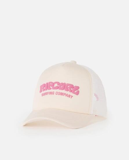 Casquette trucker Bébé fille Mixed Revival - Natural/Pink