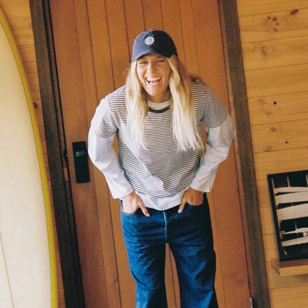 Boné Mulher Stephanie Gilmore - Navy 3/4