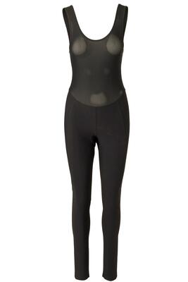 Dames fietsen bibtight warm winter essential bruin