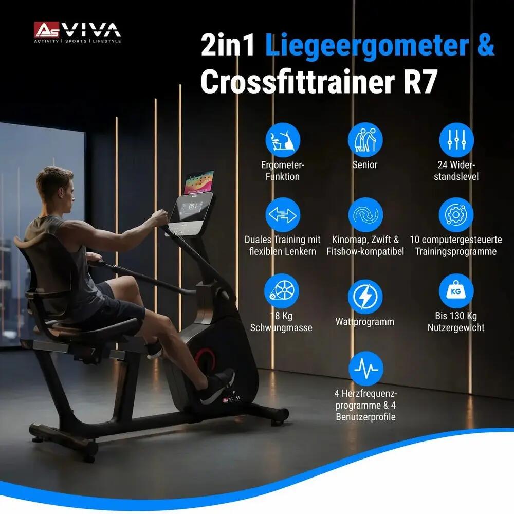 Liegeergometer & Functional Training R7 2/6