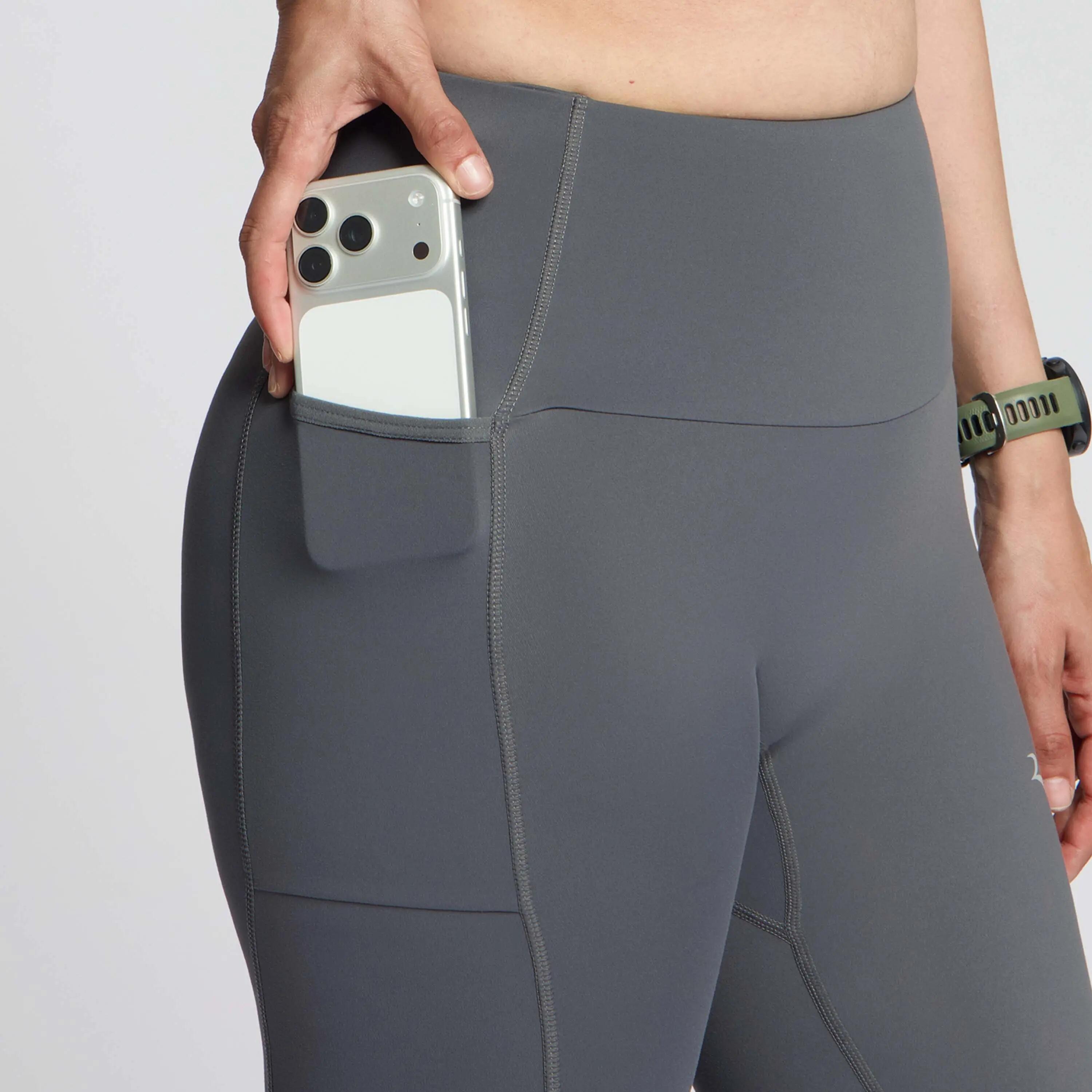 Legging de Running Femme Essential Gris 5/6