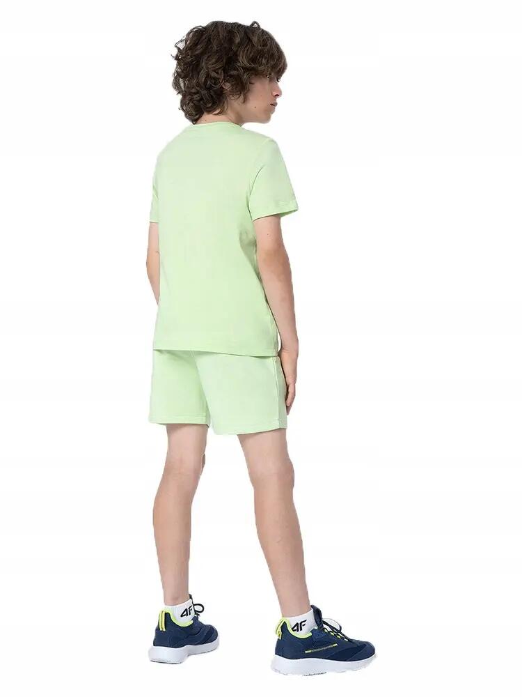 SPODENKI DRESOWE CHŁOPIĘCE 4F DZIECIĘCE JUNIOR    ZIELONE 7/10