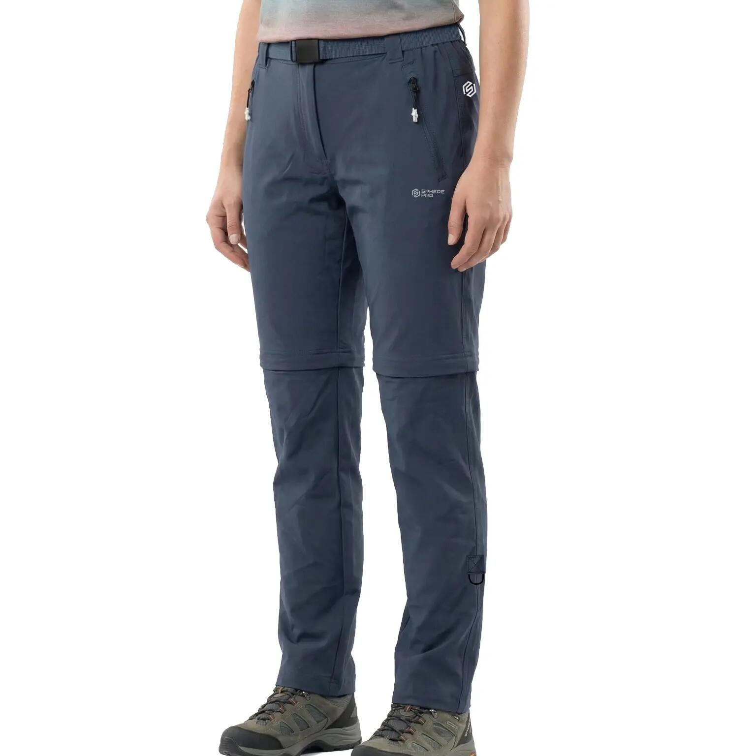 Pantaloni montagna donna BCN ALOÑA Pant. Desmont. (EST) - blu 3/3
