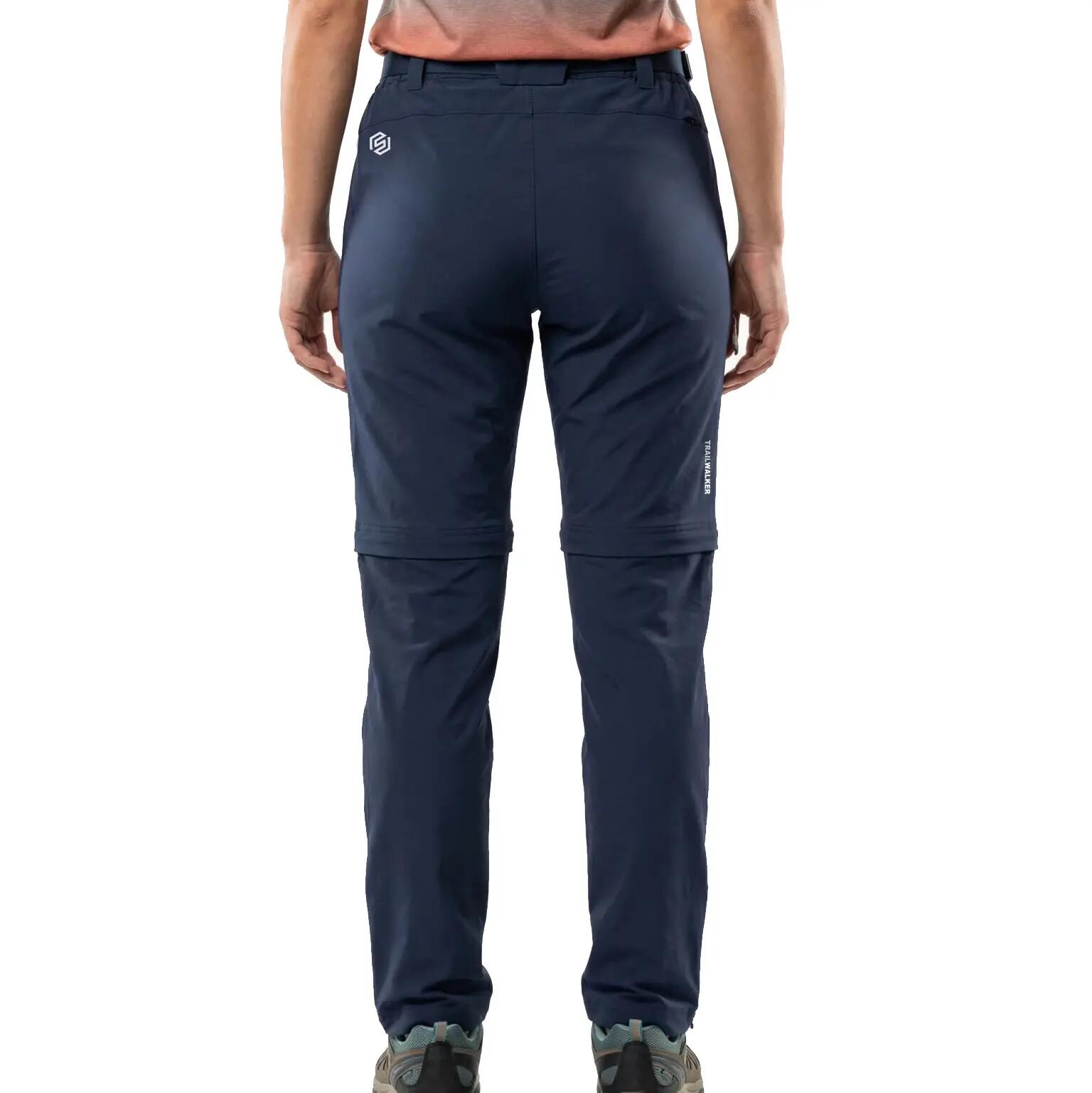 Pantaloni montagna donna BCN ALOÑA Pant. Desmont. (EST) - blu 2/3
