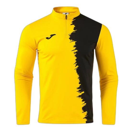 Veste de survêtement d'entraînement 1/4 zip en impression enfant Joma Picasho