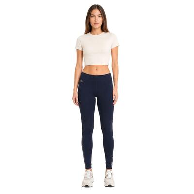 Dames lacoste sport trainingslegging - marineblauw