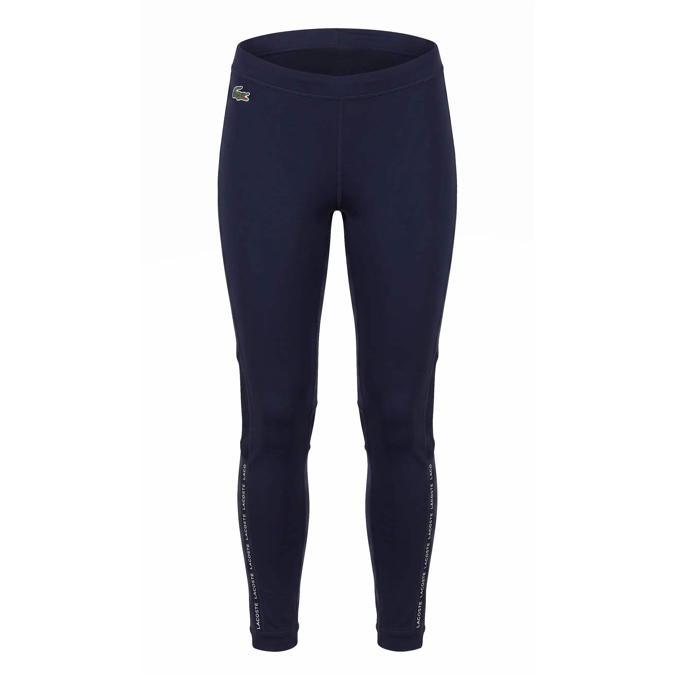 Spodnie damskie Lacoste sportowe treningowe legginsy granatowe 3/5
