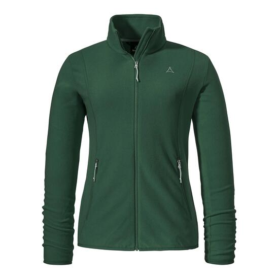 Fleecejacke wärmend schnelltrocknend Damen - Hiking Fleece Jacket Style Ash