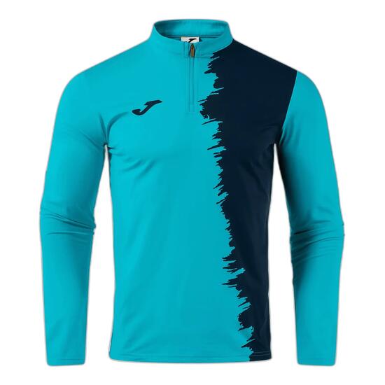 Veste de survêtement d'entraînement 1/4 zip en impression enfant Joma Picasho