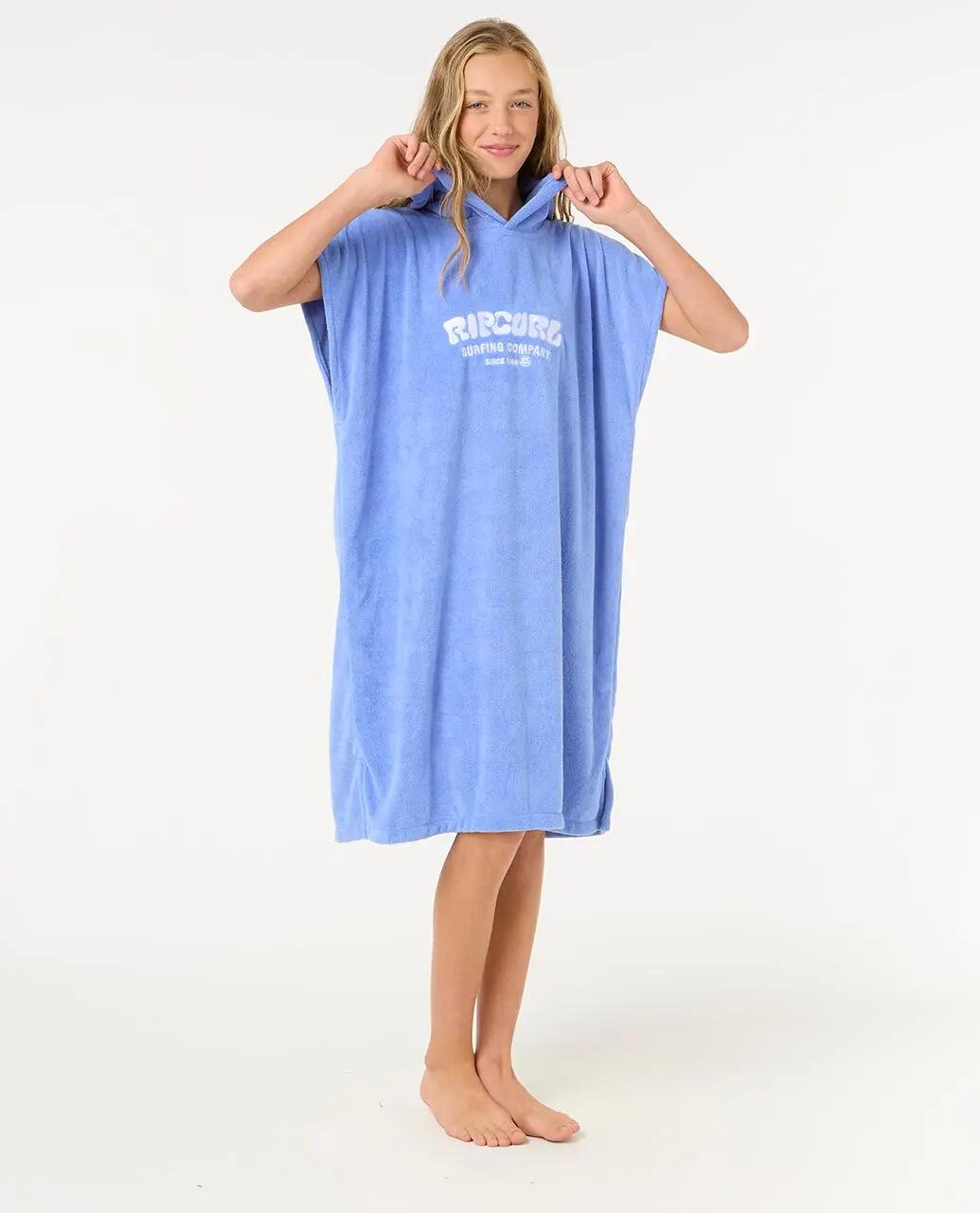 Poncho surf Fille Classic Surf - Blue 4/6