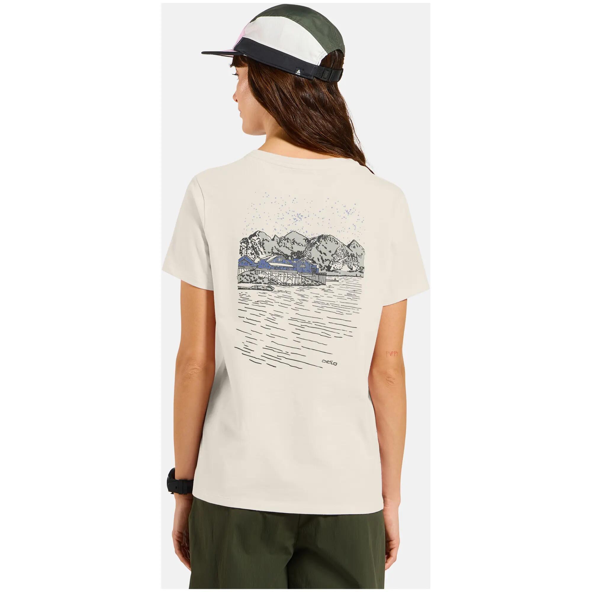 Koszulka z krótkim rękawem damska ODLO T-shirt 2/7