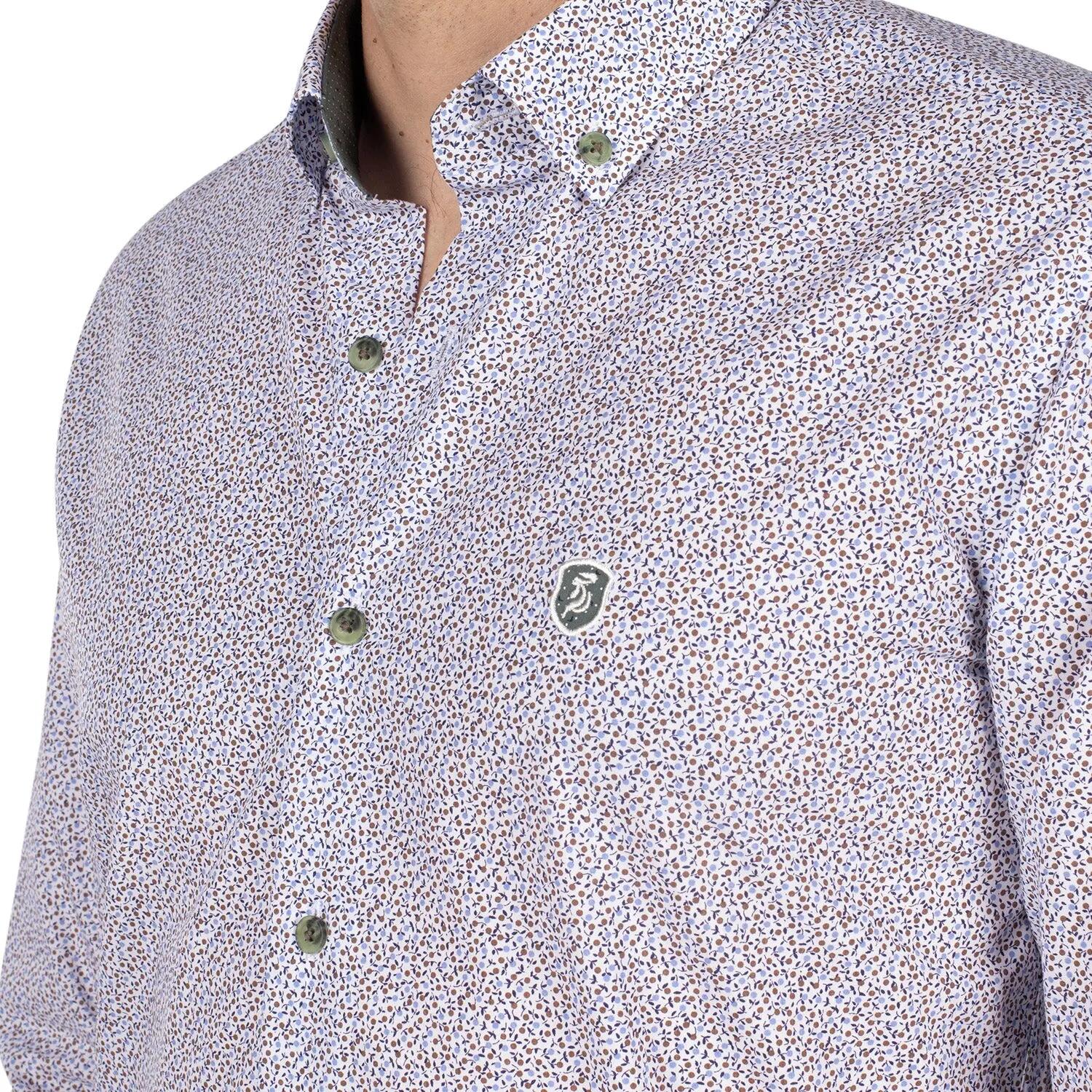 Chemise liberty flower wave homme 3/4