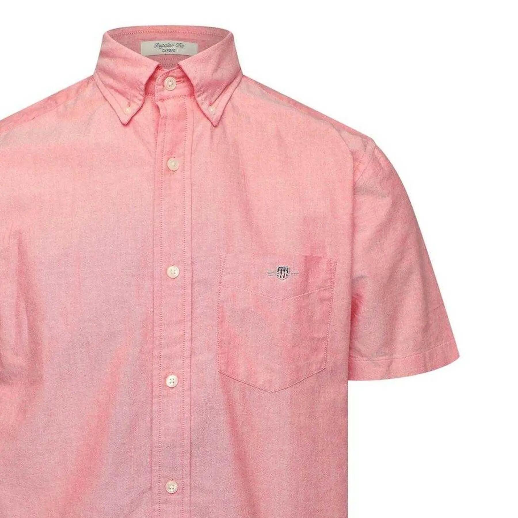 Camicia Regolare Classico Uomo Gant Rosa Tramonto 3/3