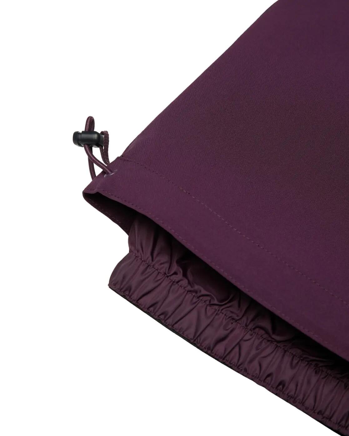 Pantalón técnico de snow 20K PASSIVE TRACKS Morado Mujer 3/3