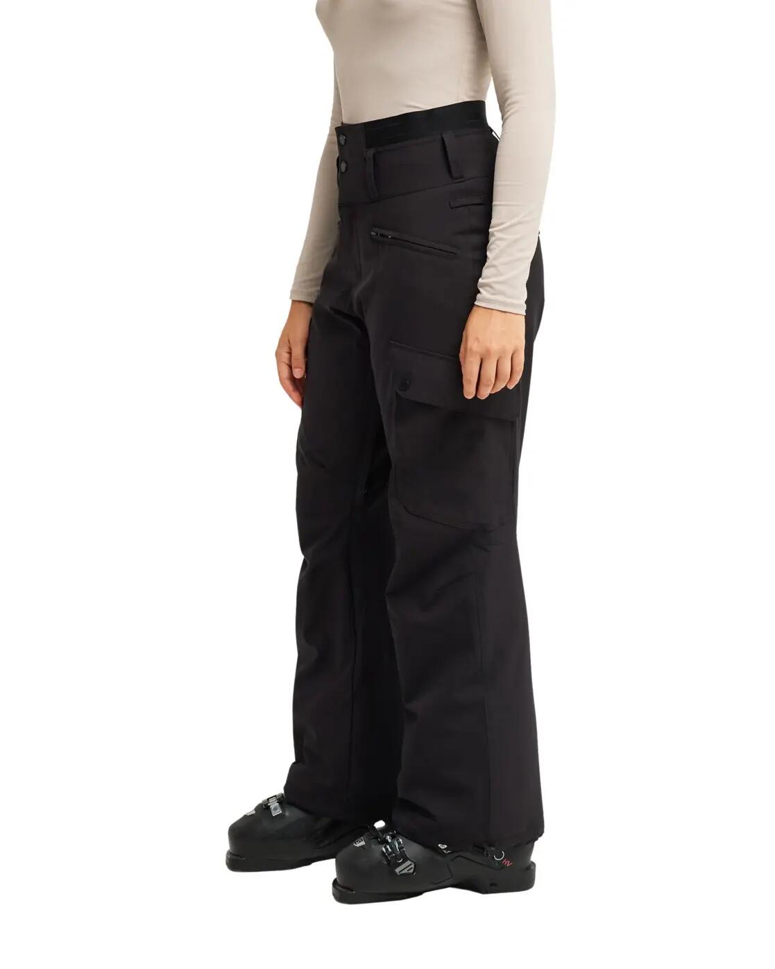 Pantalón técnico de snow 20K PASSIVE TRACKS Negro Mujer 3/4