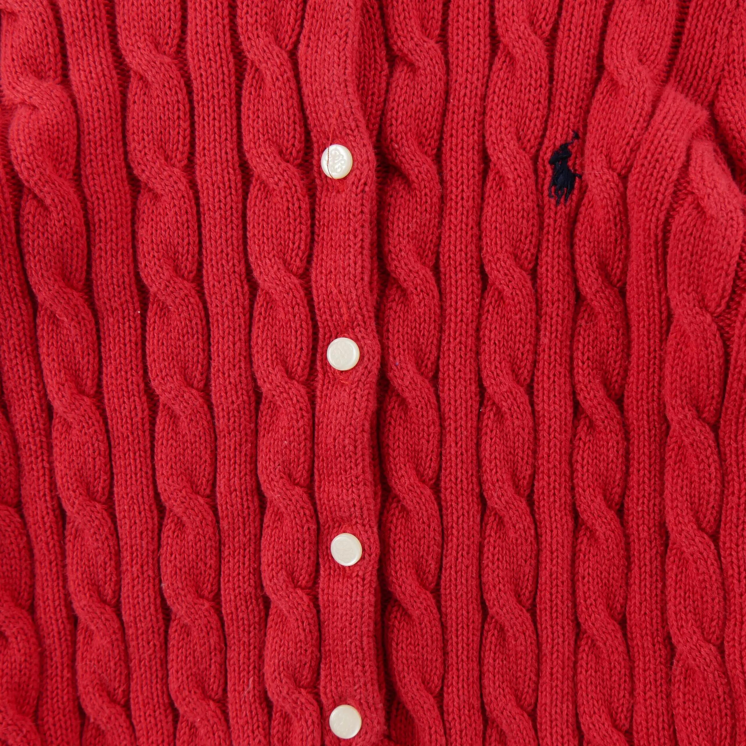 Seconde vie - Gilets Fille Mini-Cable Cotton Cardigan - Excellent 2/7