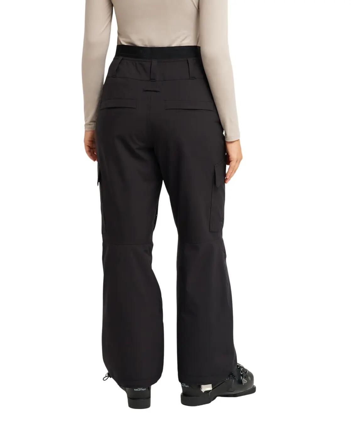 Pantalón técnico de snow 20K PASSIVE TRACKS Negro Mujer 2/4