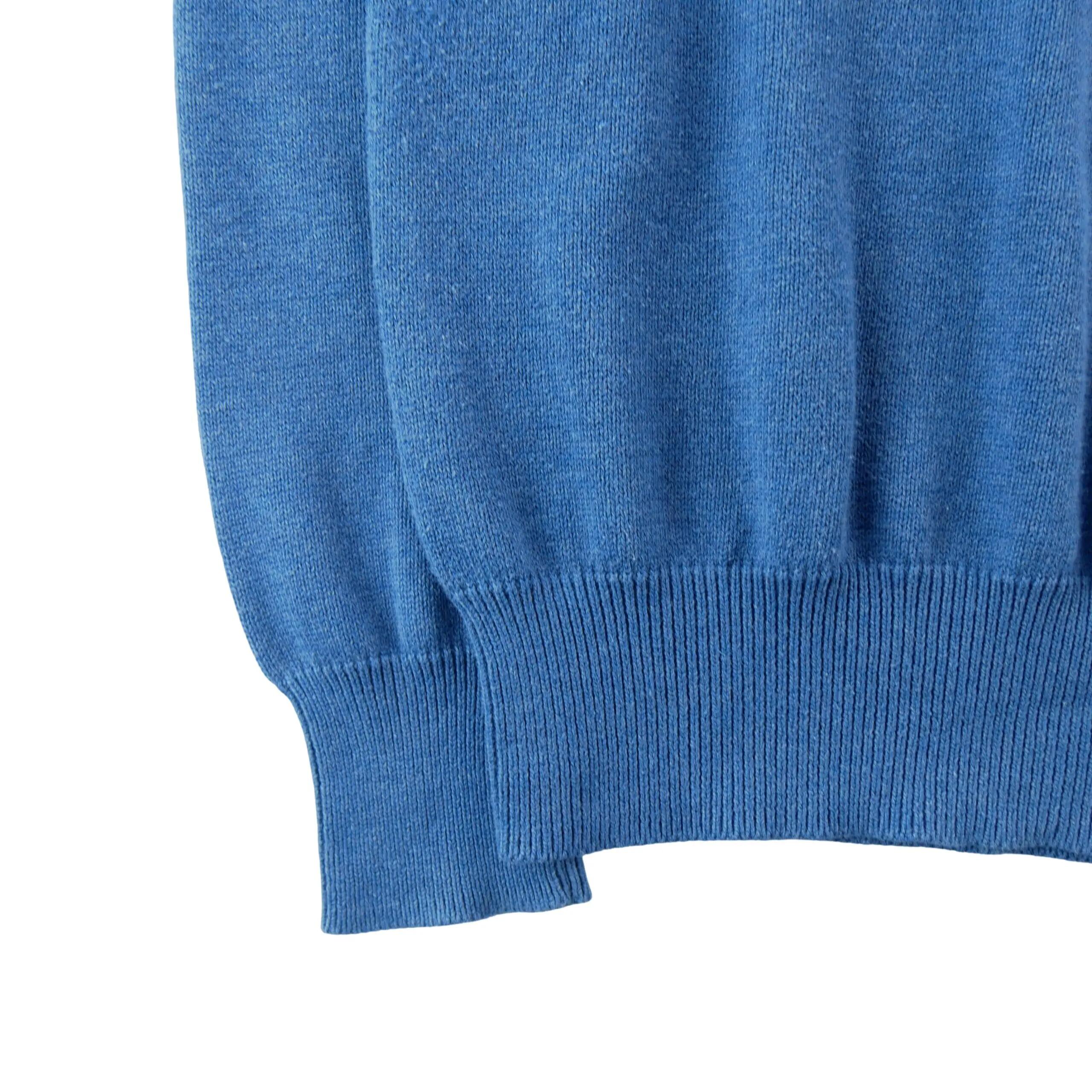 Seconde vie - Pull Garçon Pull col V coton Bleu - Excellent 4/6