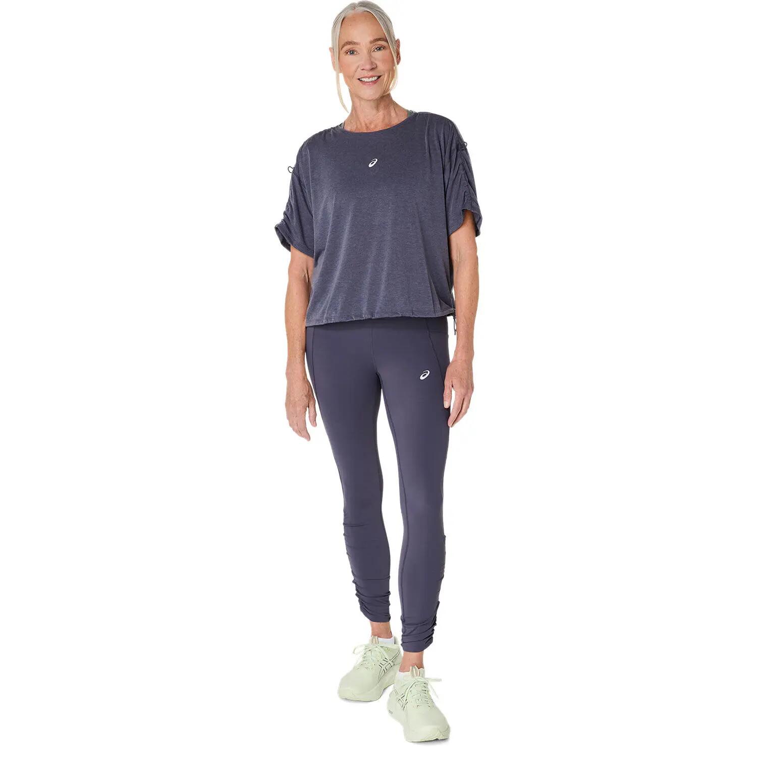 T-Shirt Sport Damen Adjustable Top - grau 4/7