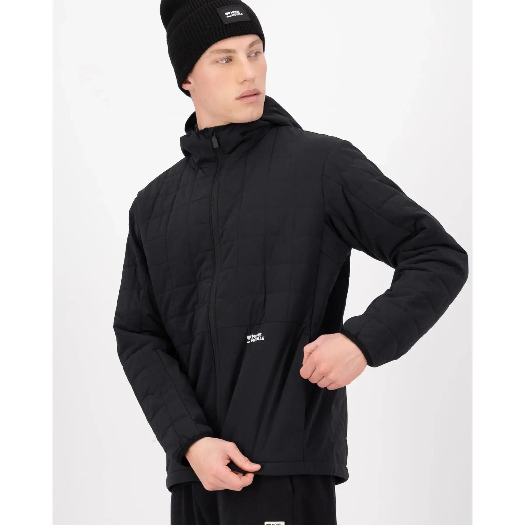Veste à capuche Mons Royale Canyon Merino 5/5