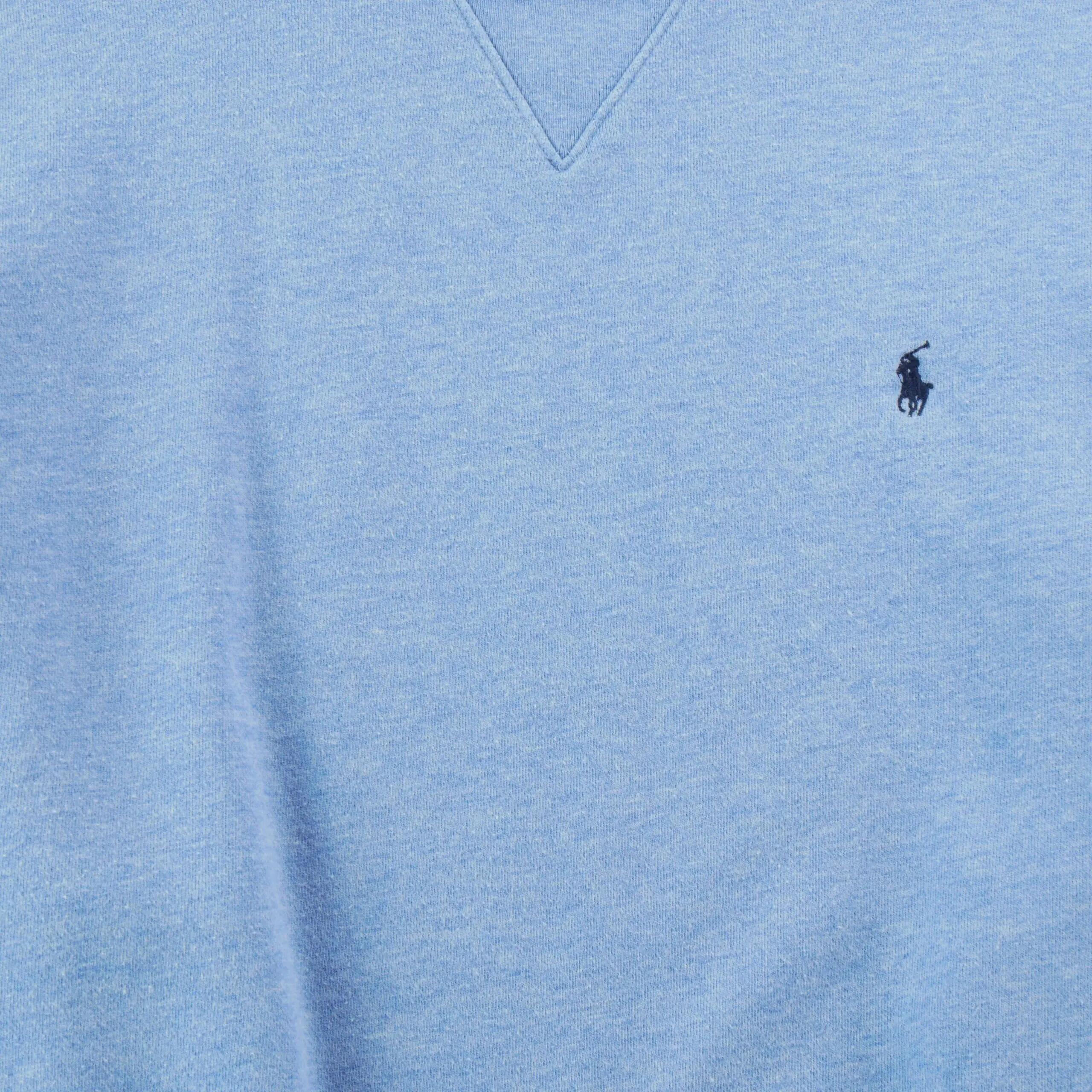 Second hand - Felpa Uomo Girocollo Vestibilità Regolare Blu - Stato eccellente 3/7