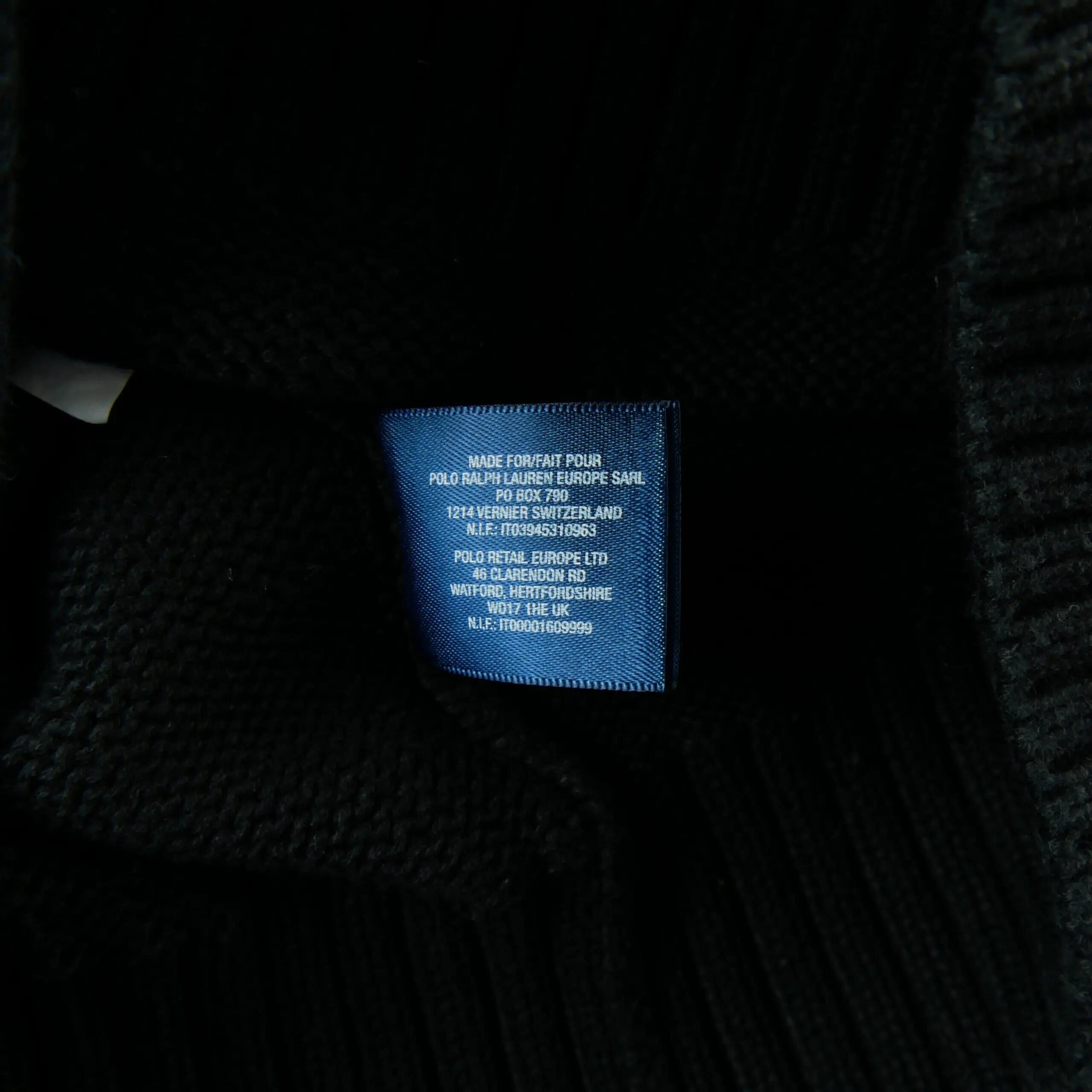 Seconde vie - Pull Garçon 1/4 zip Pony rouge brodé - Excellent 6/7