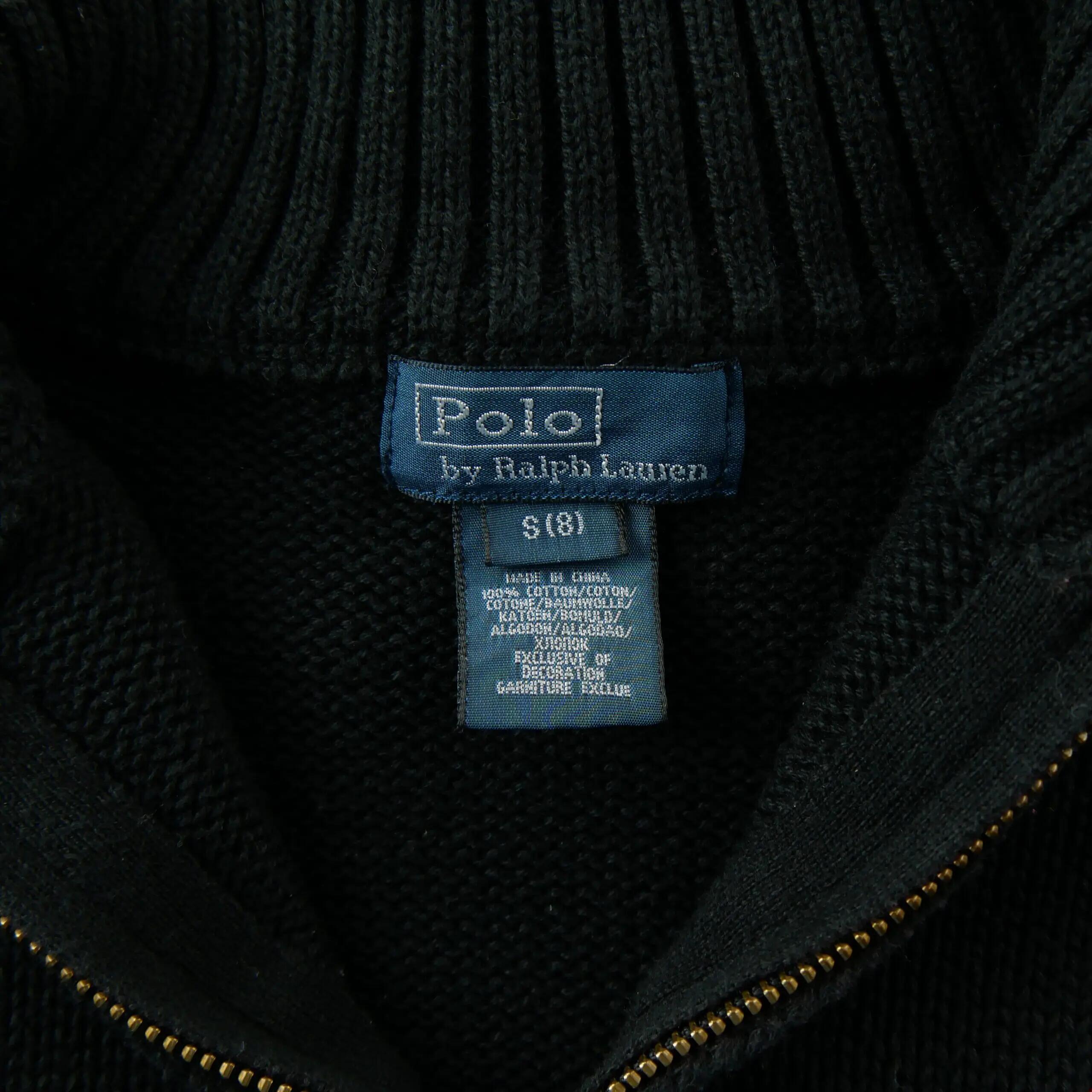 Seconde vie - Pull Garçon 1/4 zip Pony rouge brodé - Excellent 5/7