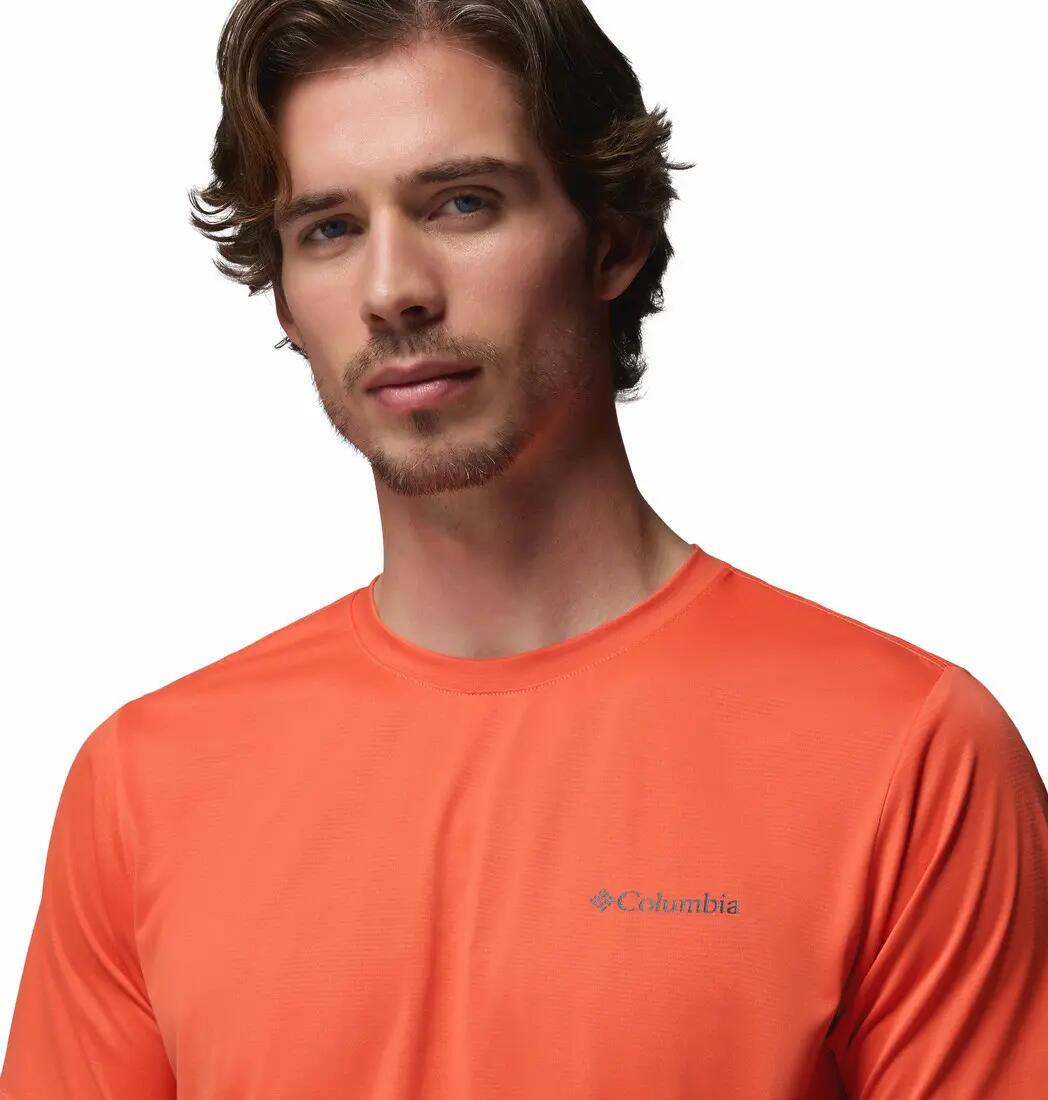 Camiseta deportivo hombre Hike™ Crew - naranja 3/5