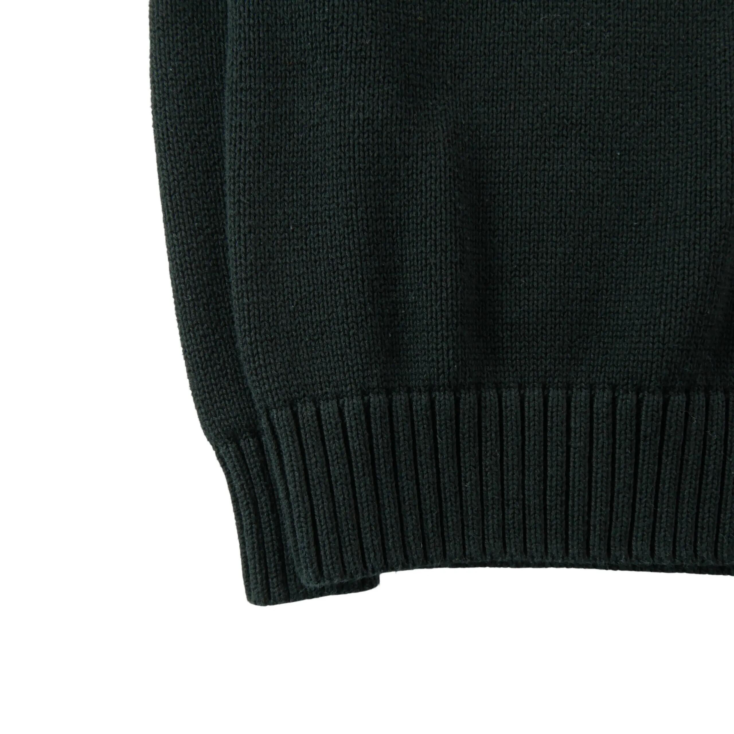 Seconde vie - Pull Garçon 1/4 zip Pony rouge brodé - Excellent 4/7