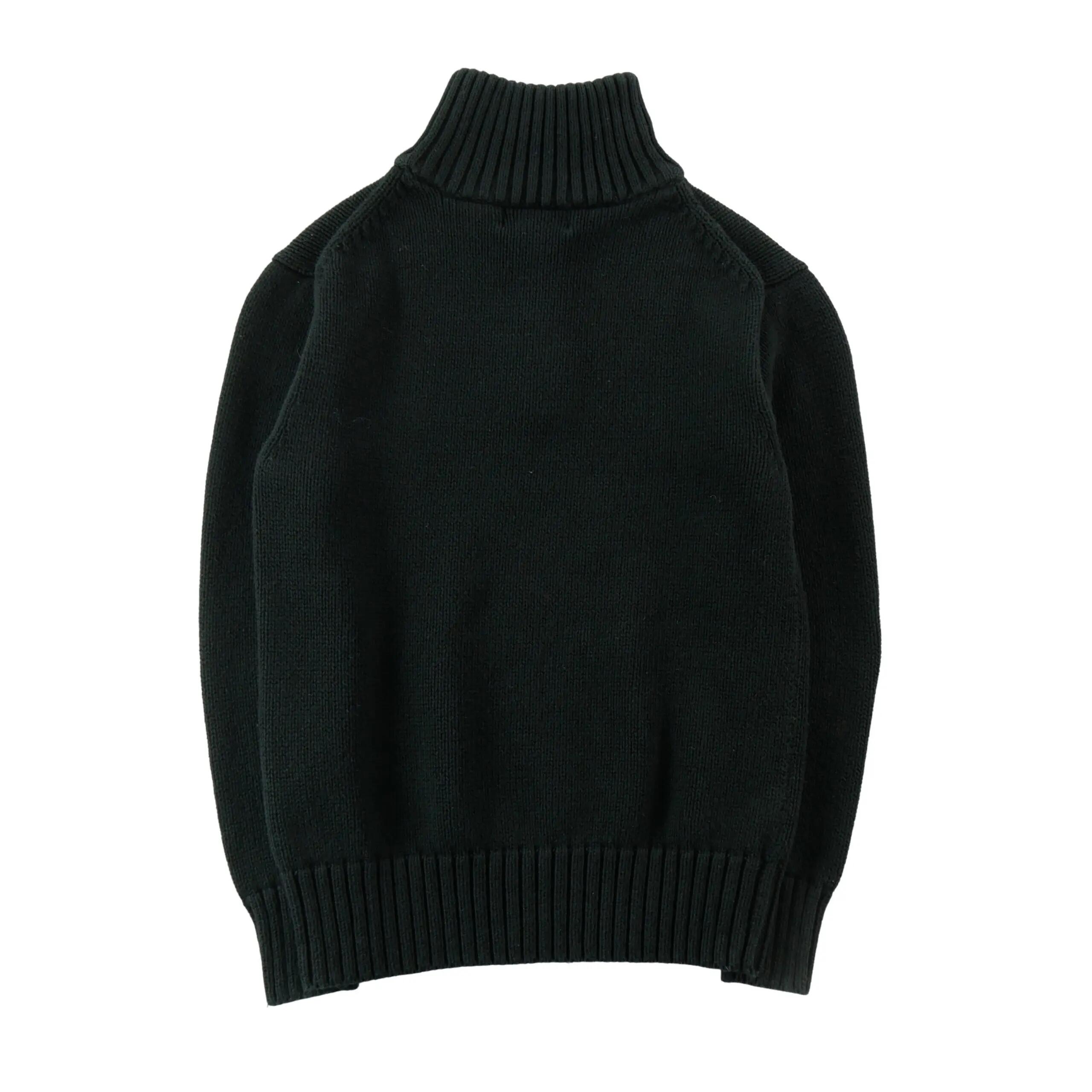 Seconde vie - Pull Garçon 1/4 zip Pony rouge brodé - Excellent 2/7