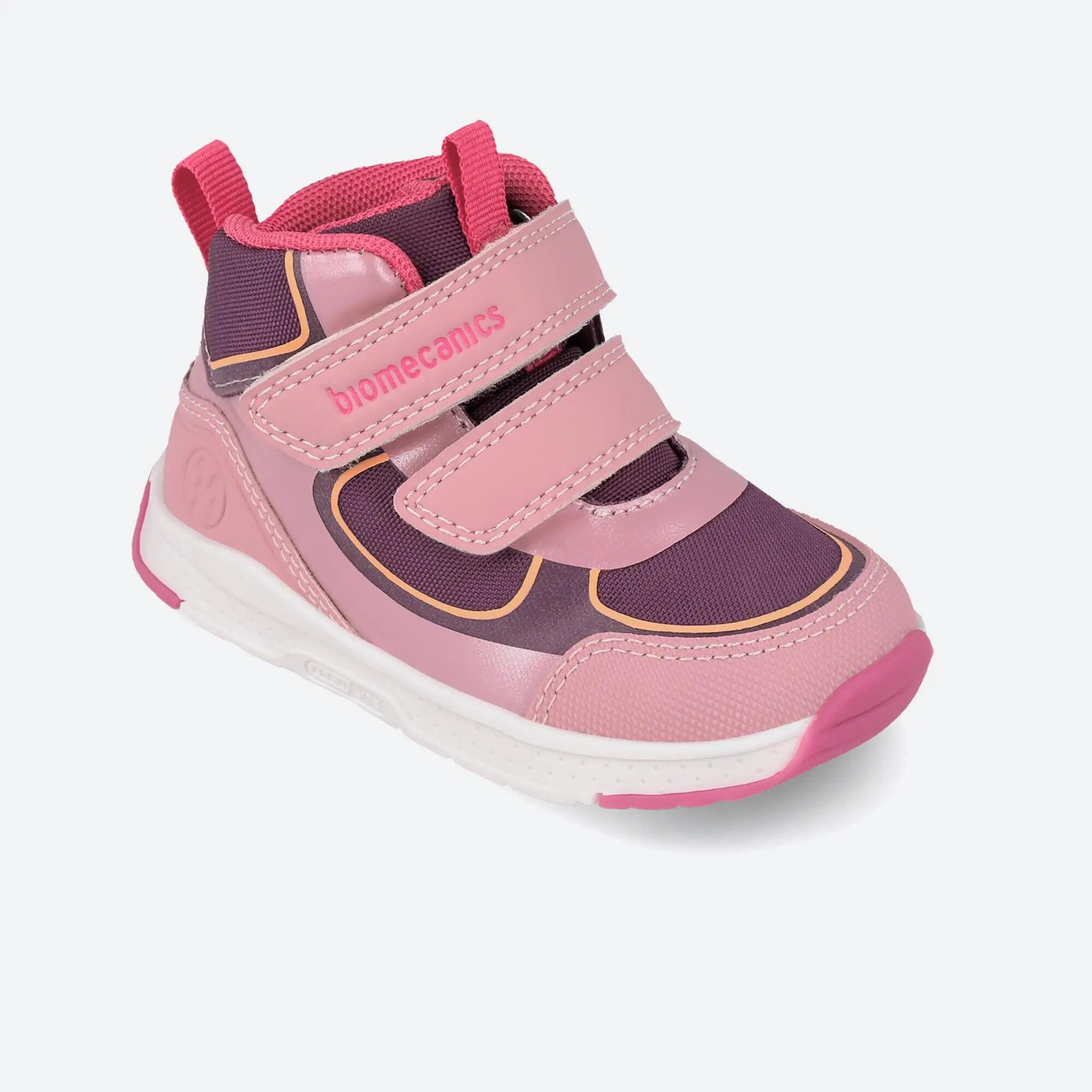 Botines deportivos barefoot Niños Biomecanics 261177C Rosas Cierre adherente 4/5