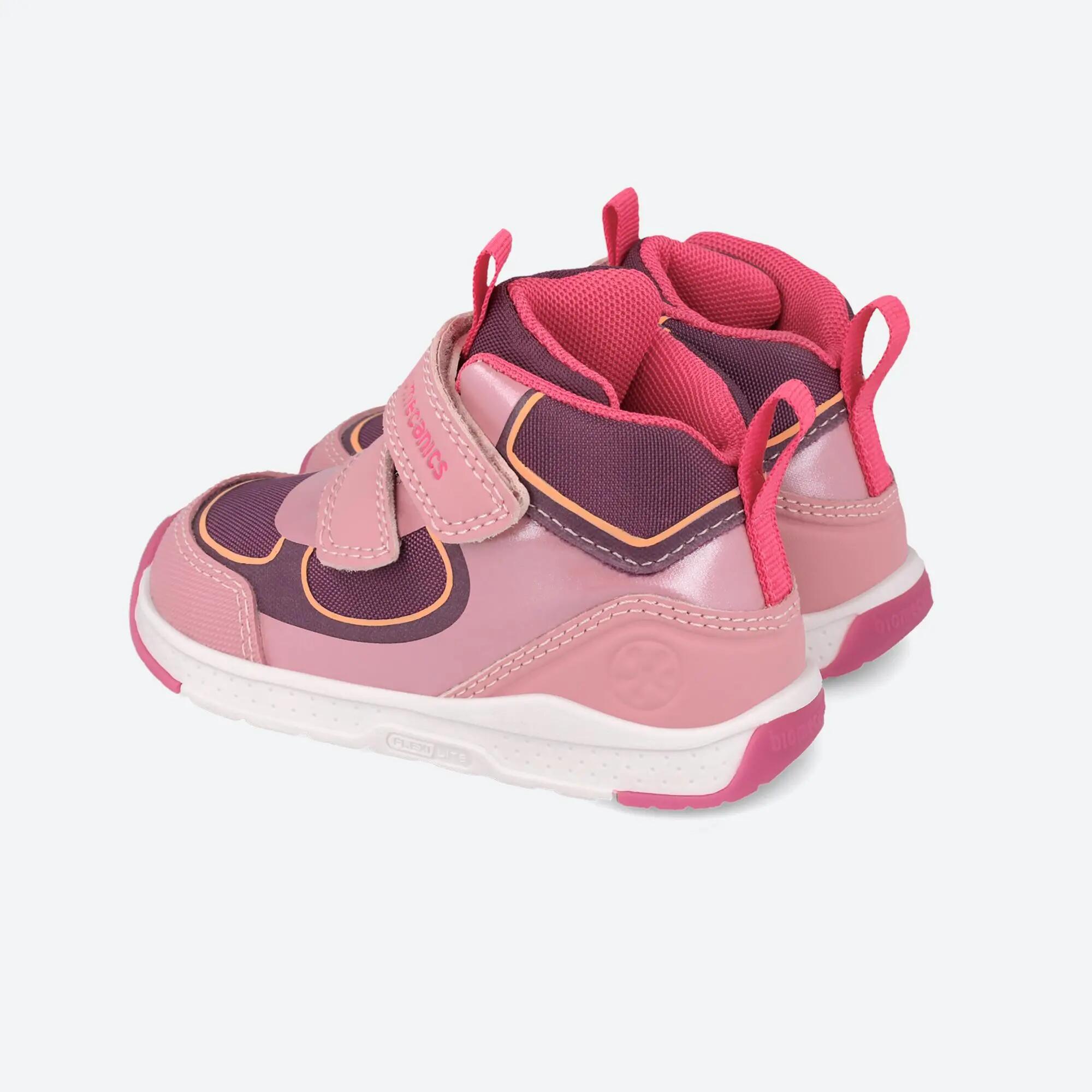 Botines deportivos barefoot Niños Biomecanics 261177C Rosas Cierre adherente 3/5