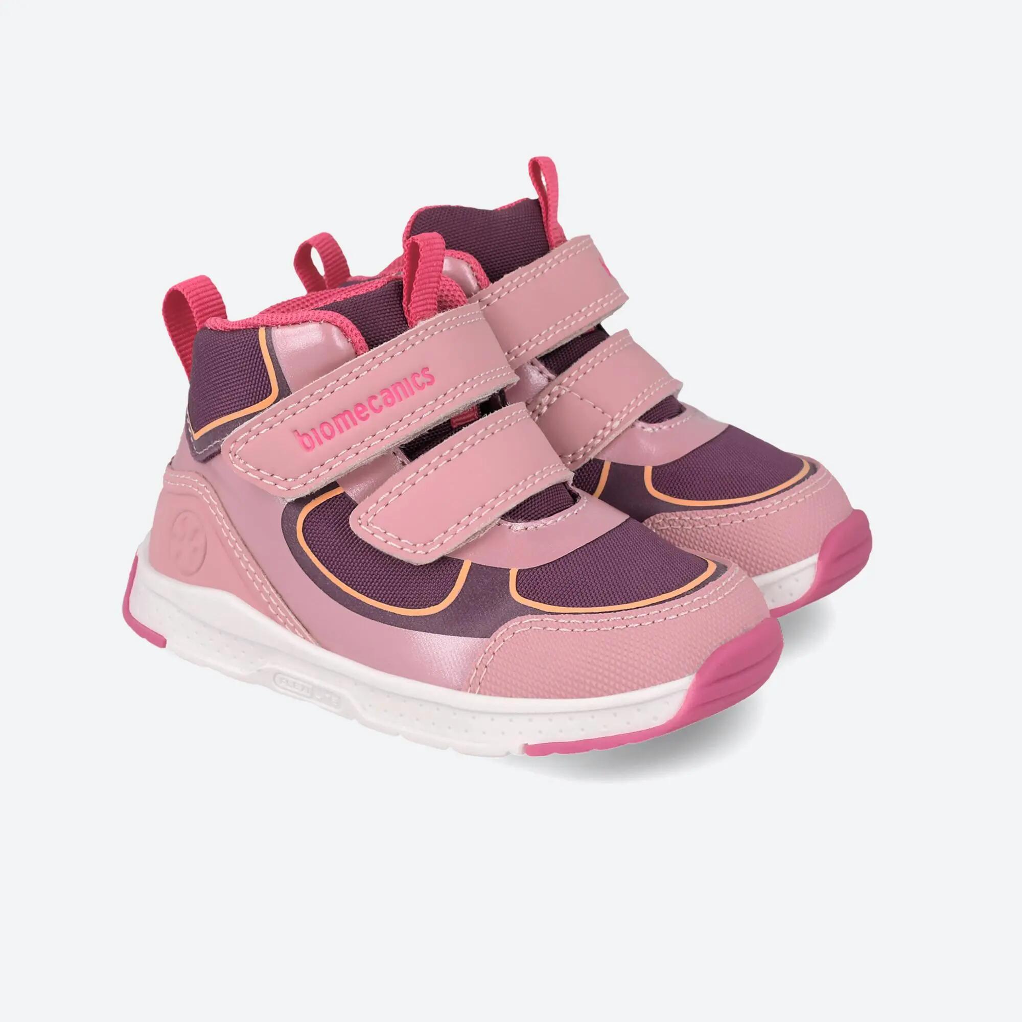 Botines deportivos barefoot Niños Biomecanics 261177C Rosas Cierre adherente 2/5
