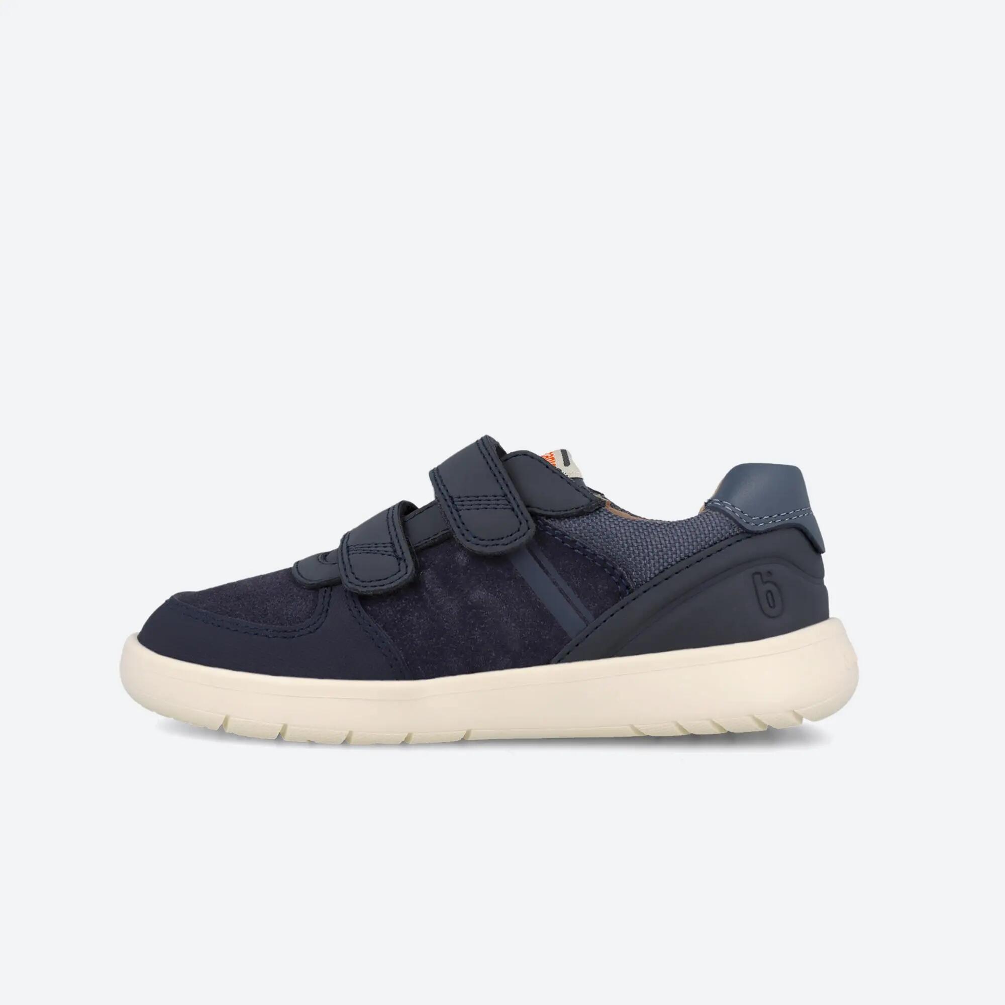 Sapatilhas de piel barefoot  Menino Biomecanics 261240A Blues Fecho adesivo 5/5