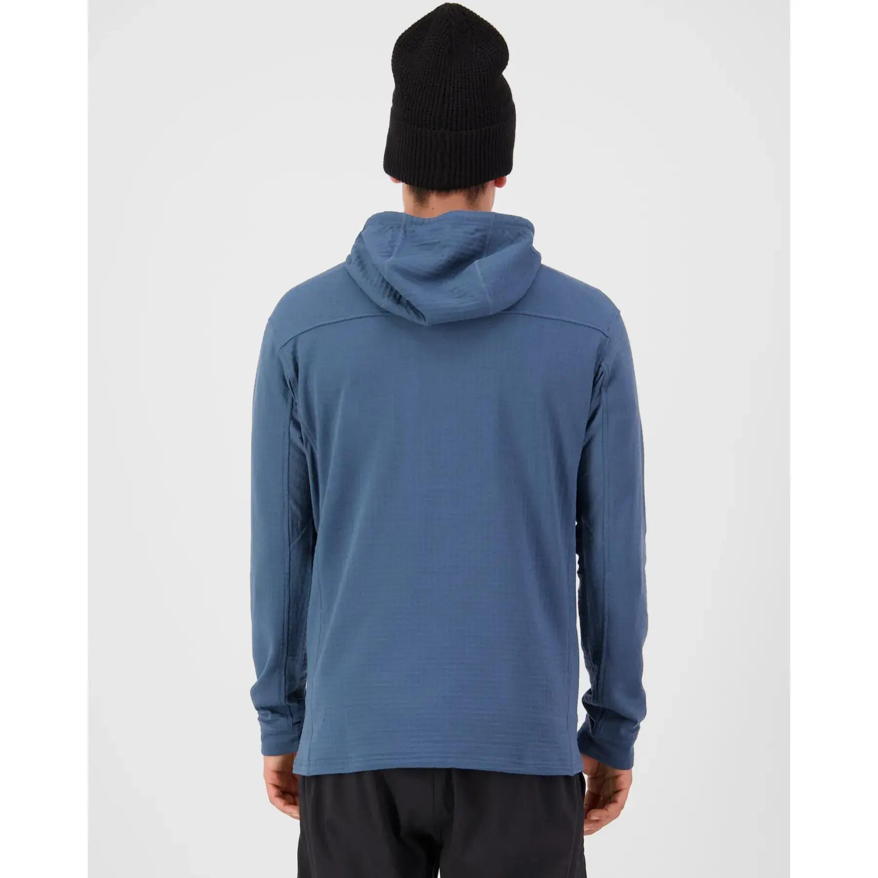 Polaire à capuche 1/2 zip Mons Royale Offgrid 2/3