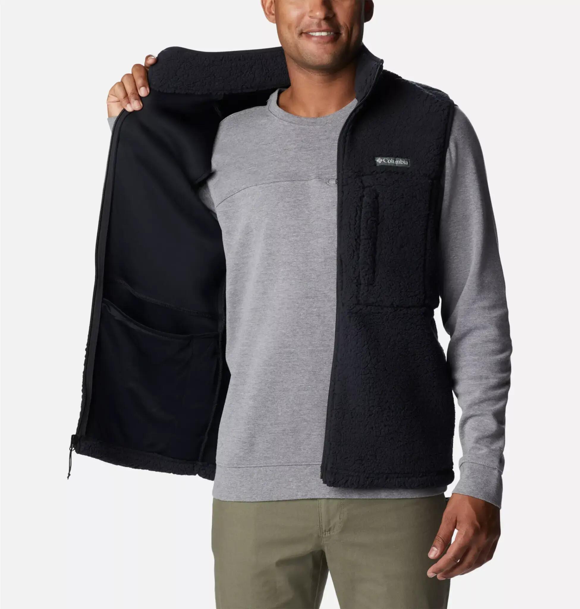 Chaqueta montaña hombre Mountainside™ Vest - negro 6/6
