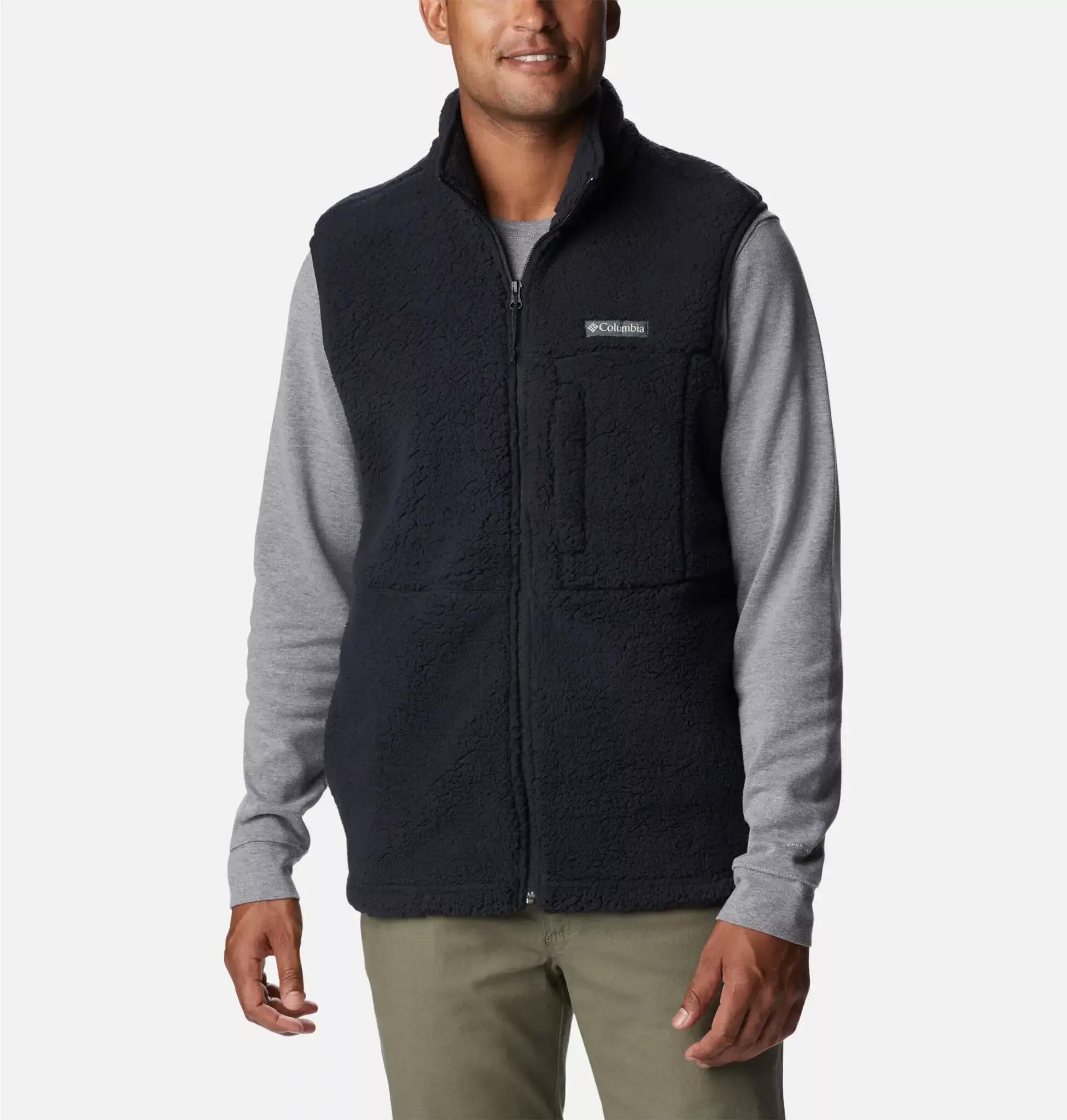 Chaqueta montaña hombre Mountainside™ Vest - negro 2/6
