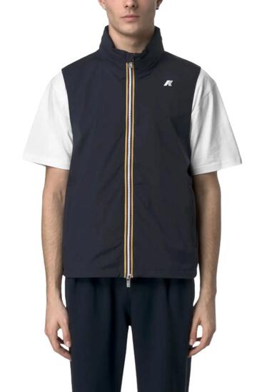 Gilet sans manches - Homme - Valen - coupe slim - bleu navy